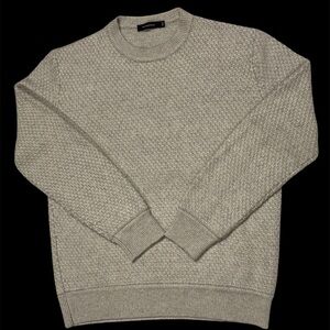 Ermenegildo Zegna - Waffle-Knit Cashmere and Silk-Blend Sweater - Gray size 54‎